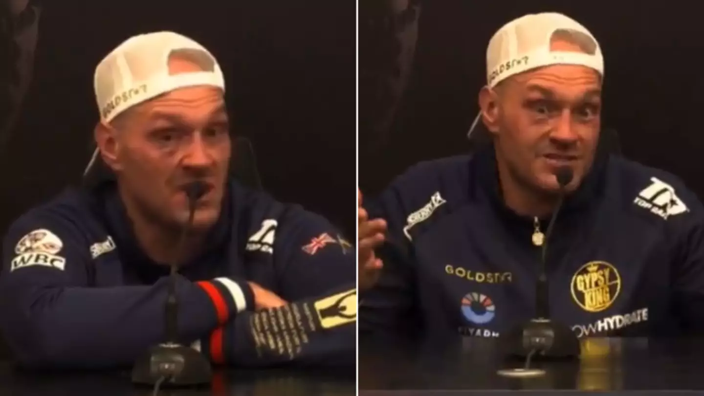 Tyson Fury casts doubt over Oleksandr Usyk rematch during press conference 