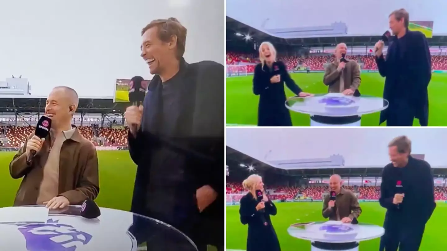 Peter Crouch asked if 'size matters' live on air, Joe Cole had an epic response