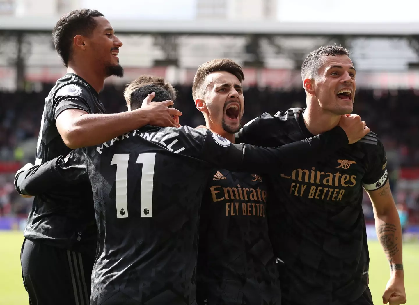Arsenal have been in excellent form this season. Image: Alamy