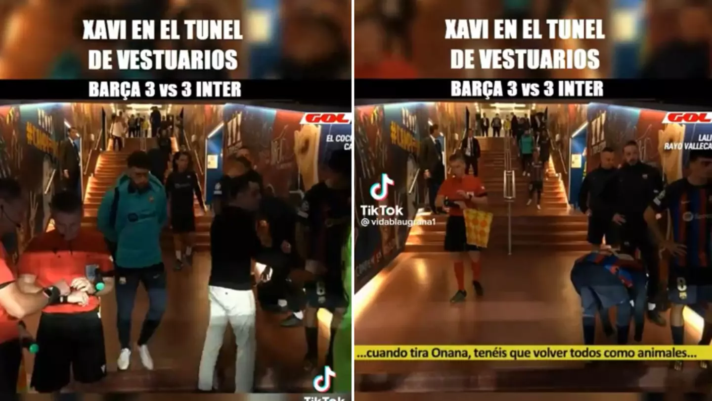 Tunnel footage shows Barcelona defenders ignored Xavi’s Inter Milan warnings