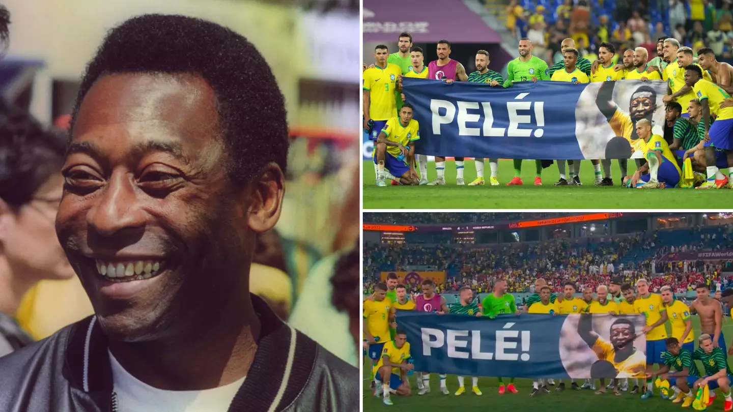 Brazil had a beautiful tribute to Pele after their 4-1 win over South Korea  at