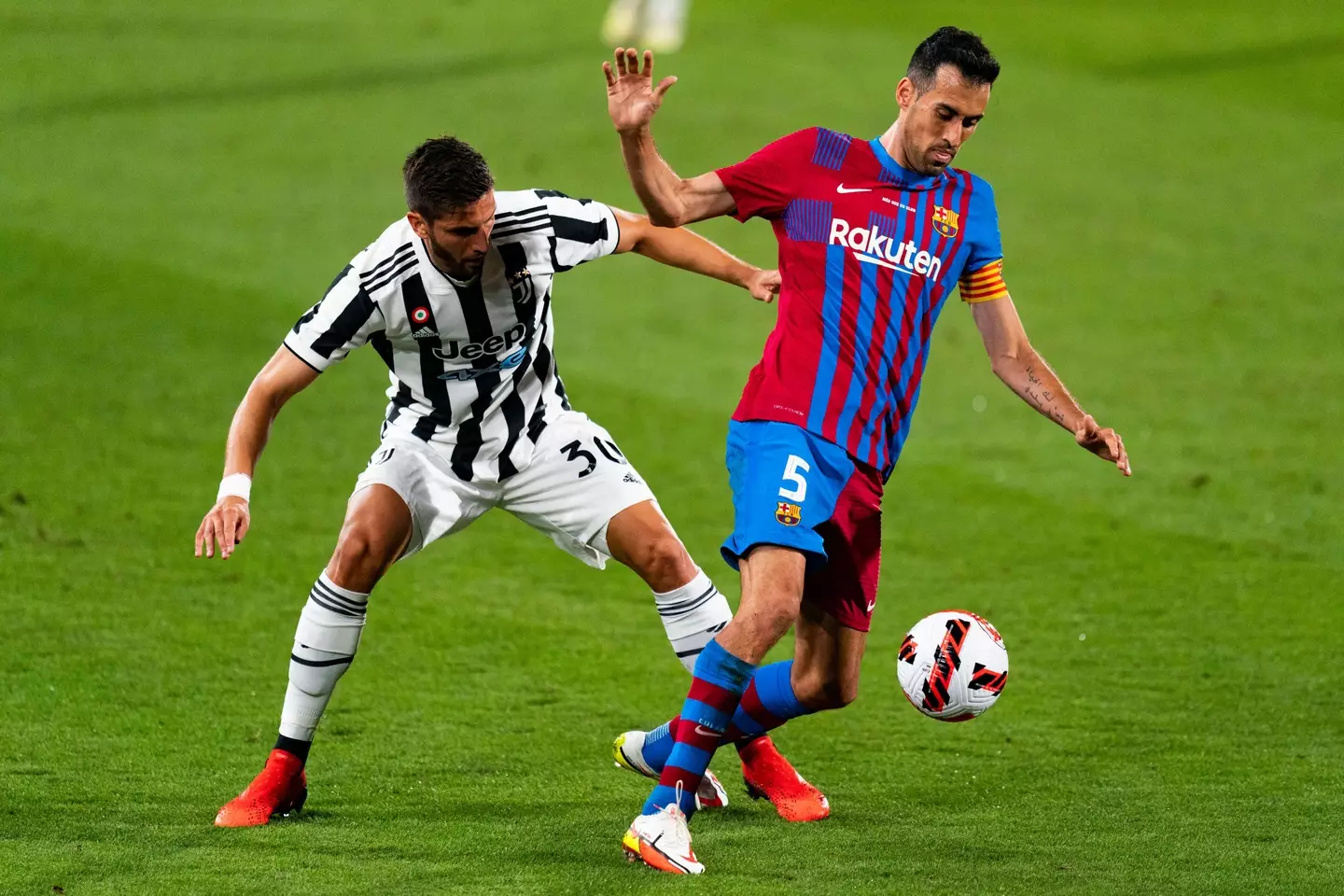 Barcelona beat Juventus to win the Joan Gamper Trophy last year (Image: Alamy)