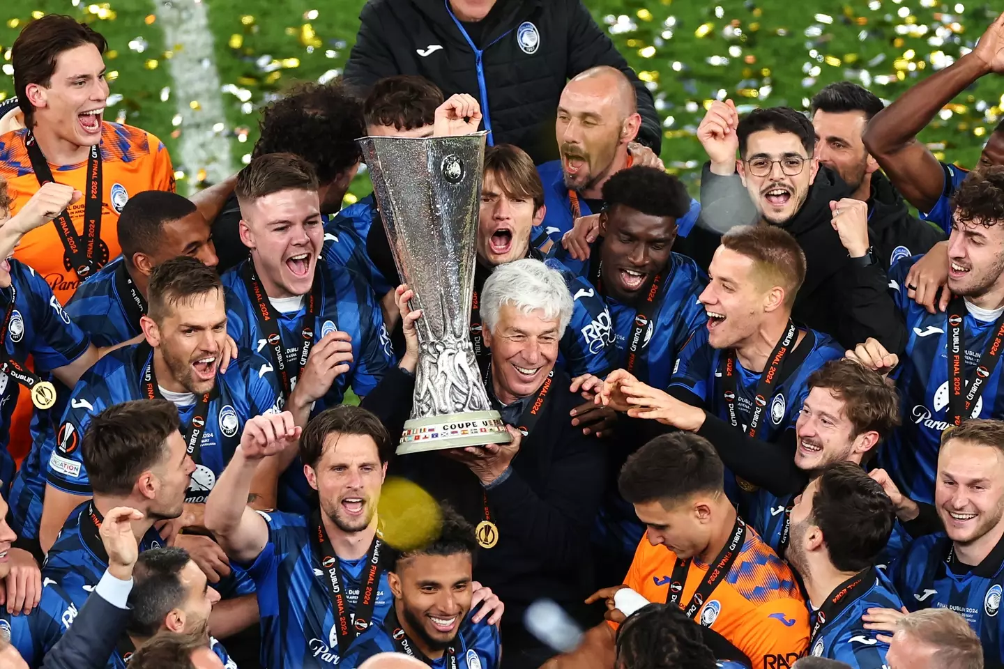 Gasperini guided Atalanta to a first ever European trophy.
