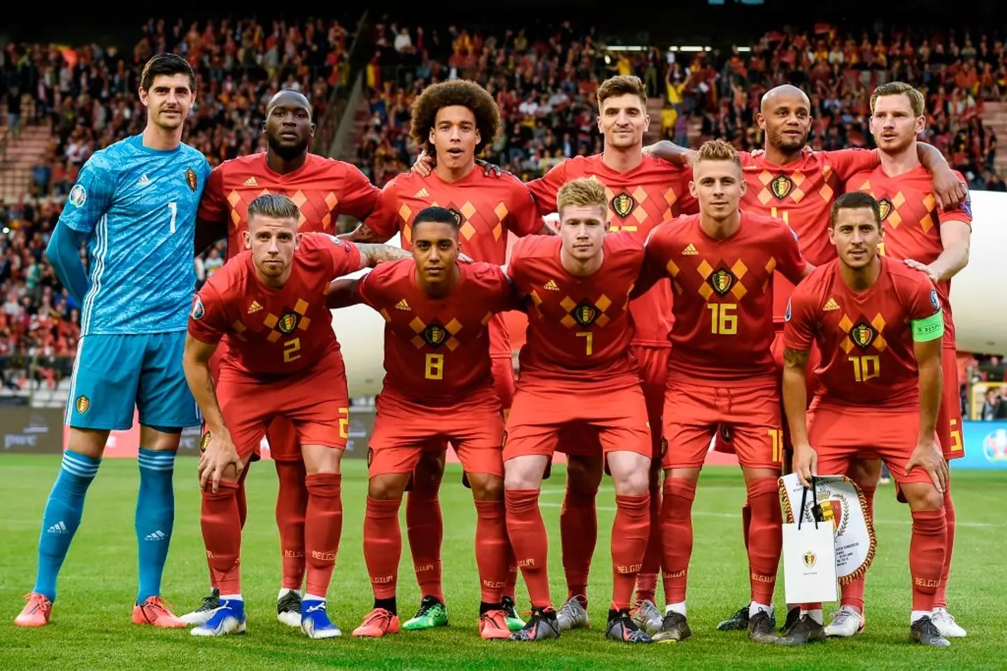 Belgium's 'golden generation' includes players such as Eden Hazard, Kevin de Bruyne, Romelu Lukaku and Thibaut Courtois. (Image: Getty)