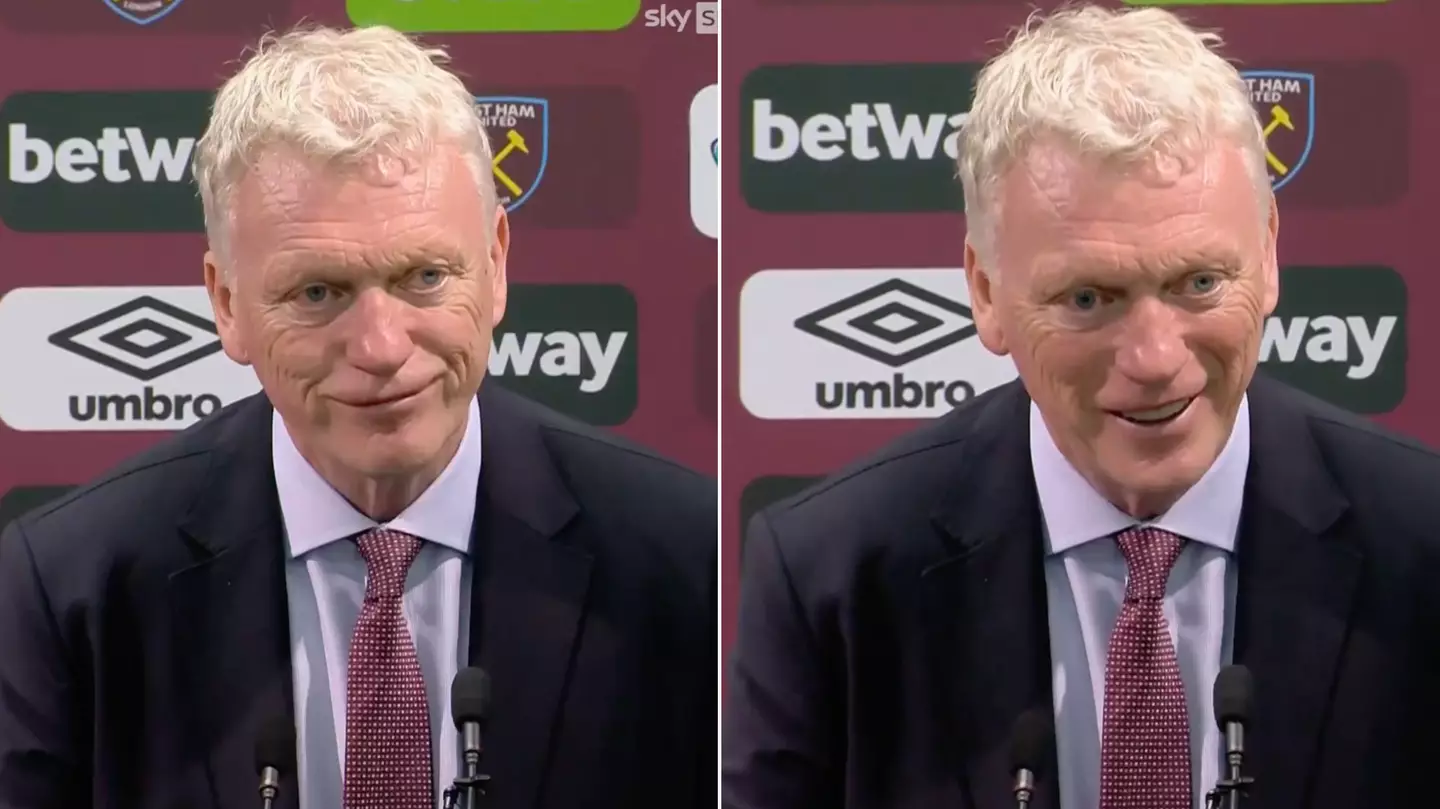 Arsenal fans in disbelief after hearing what David Moyes said ahead of West Ham's match against Man City