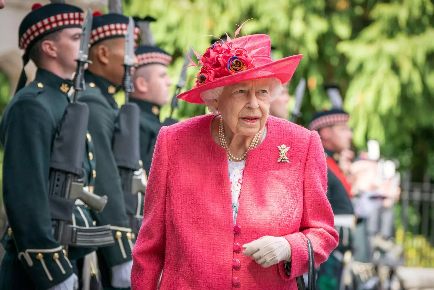 Queen Elizabeth awarded Hamilton an MBE in 2009. (Image