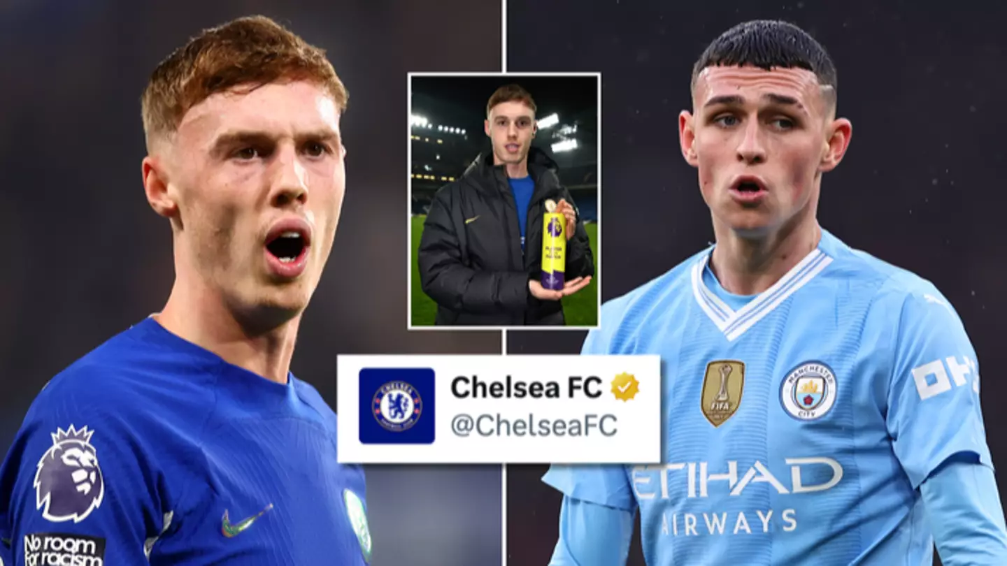 Fans think Chelsea have mocked Phil Foden after 'disasterclass' vs Liverpool with latest Cole Palmer post