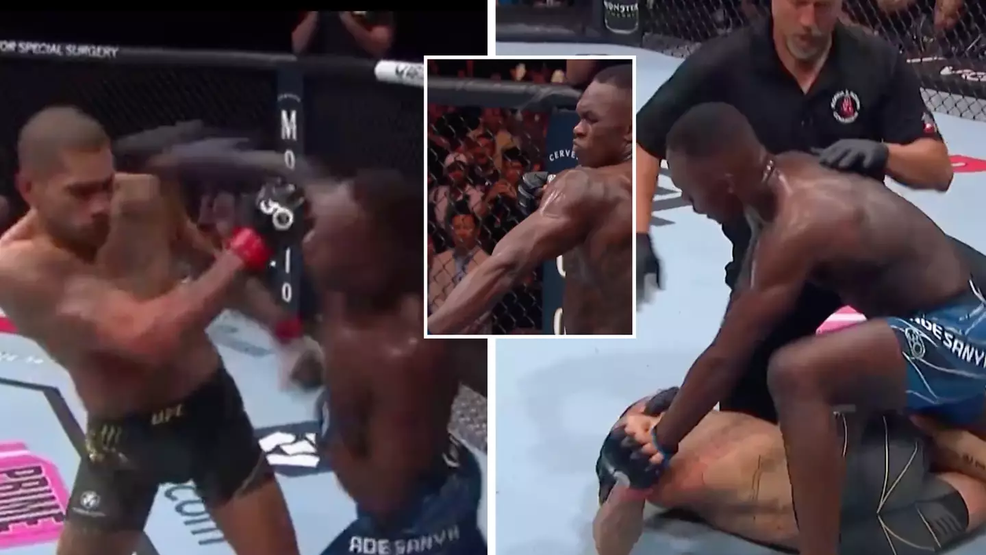 Israel Adesanya knocks Alex Pereira out cold to retain UFC middleweight championship