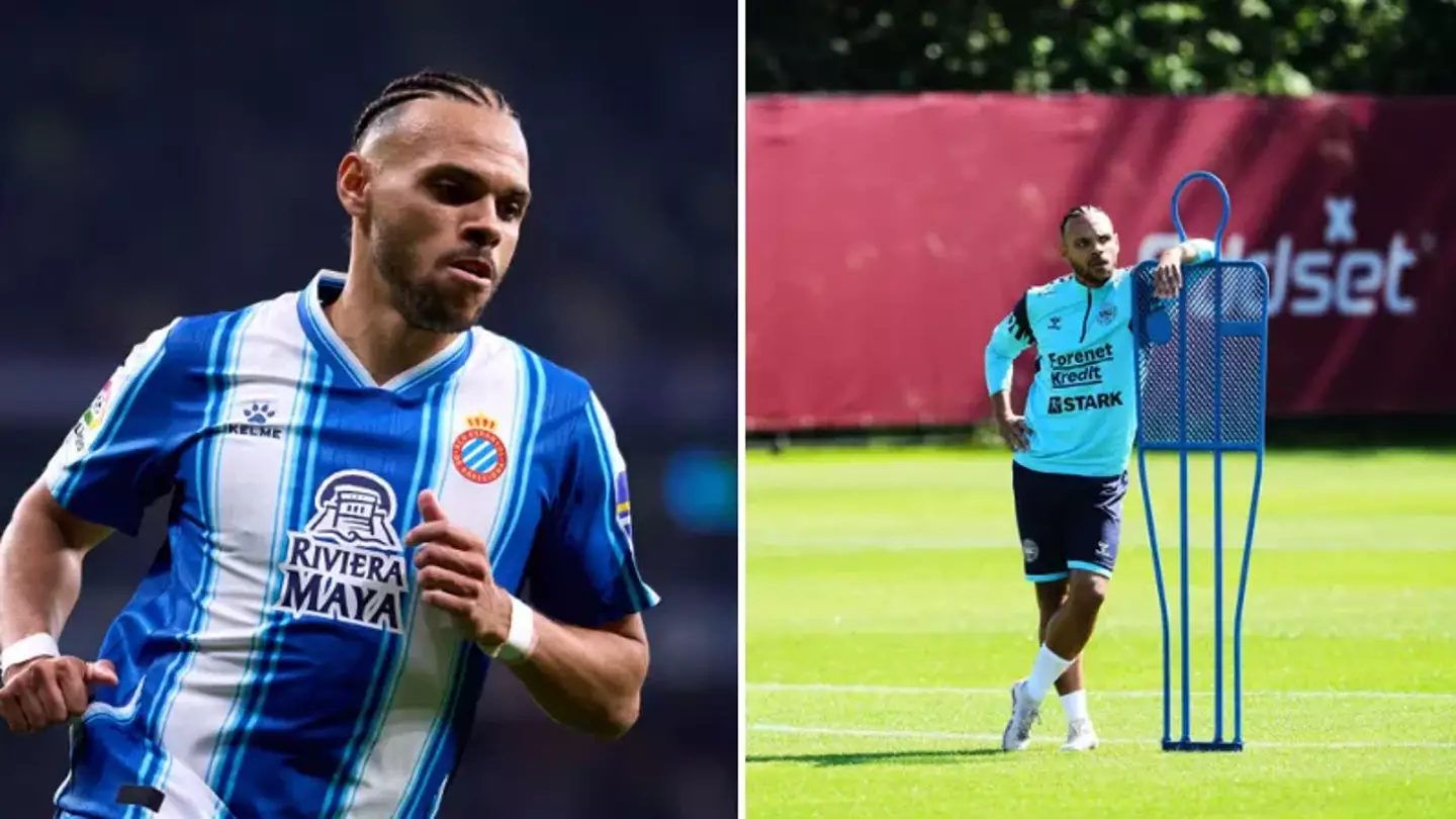 Martin Braithwaite goes AWOL from Espanyol training camp, refuses to play in second tier