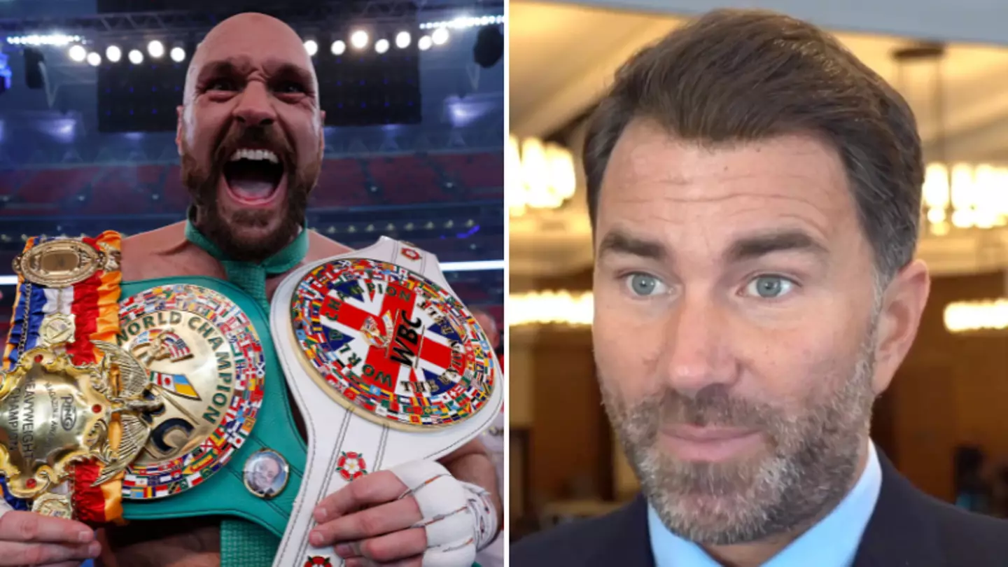Tyson Fury's 'absolutely monstrous' next fight revealed by Eddie Hearn