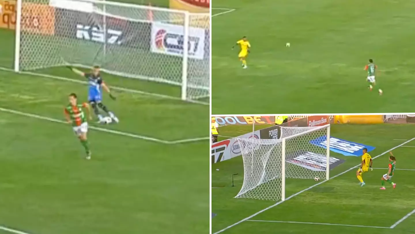 Goalkeeper makes history by scoring 'longest goal ever', it was over 100 metres long
