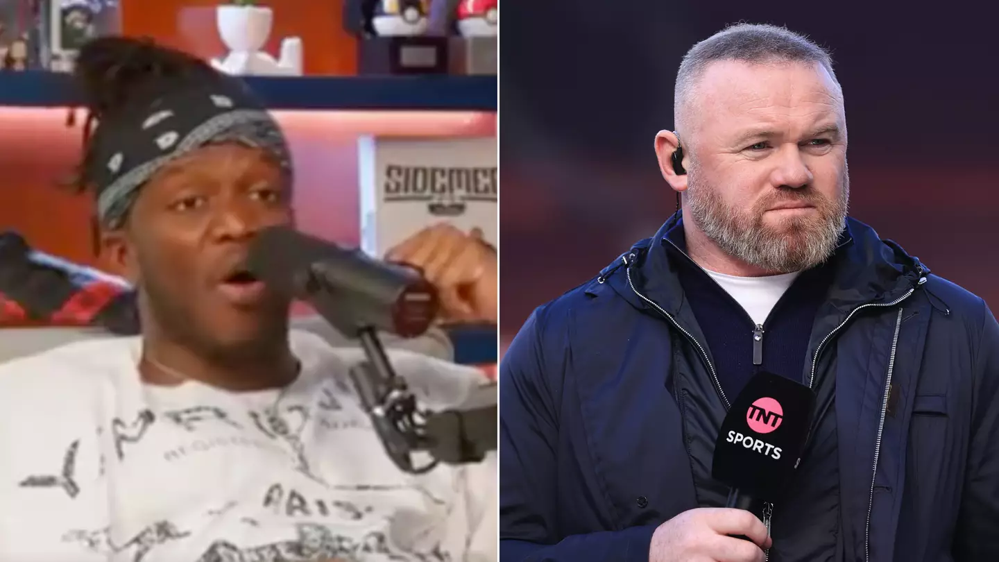 KSI names four opponents that could lure him back to boxing as Wayne Rooney fight stance made clear