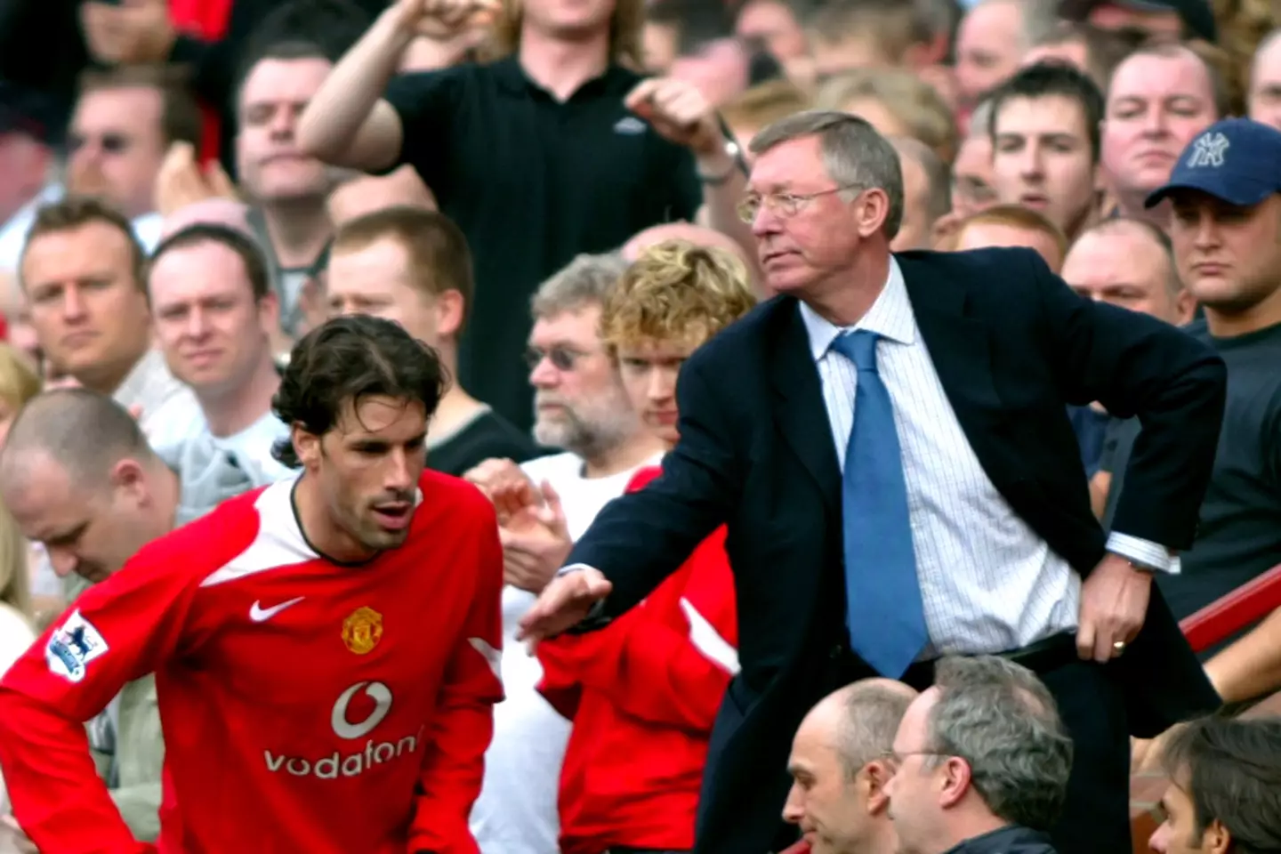 Ferguson didn't give Van Nistelrooy any special treatment. (Image
