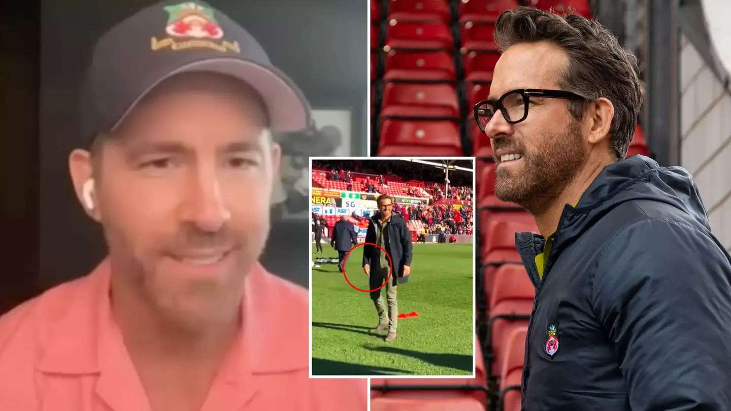 Why Ryan Reynolds takes a piece of Wrexham's turf home whenever he's at a game