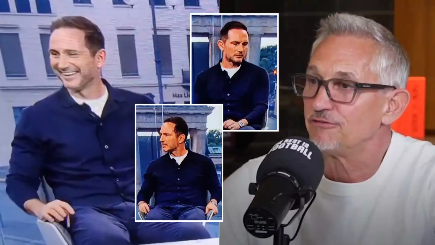 Gary Lineker breaks silence after making brutal on-air jibe at Frank Lampard