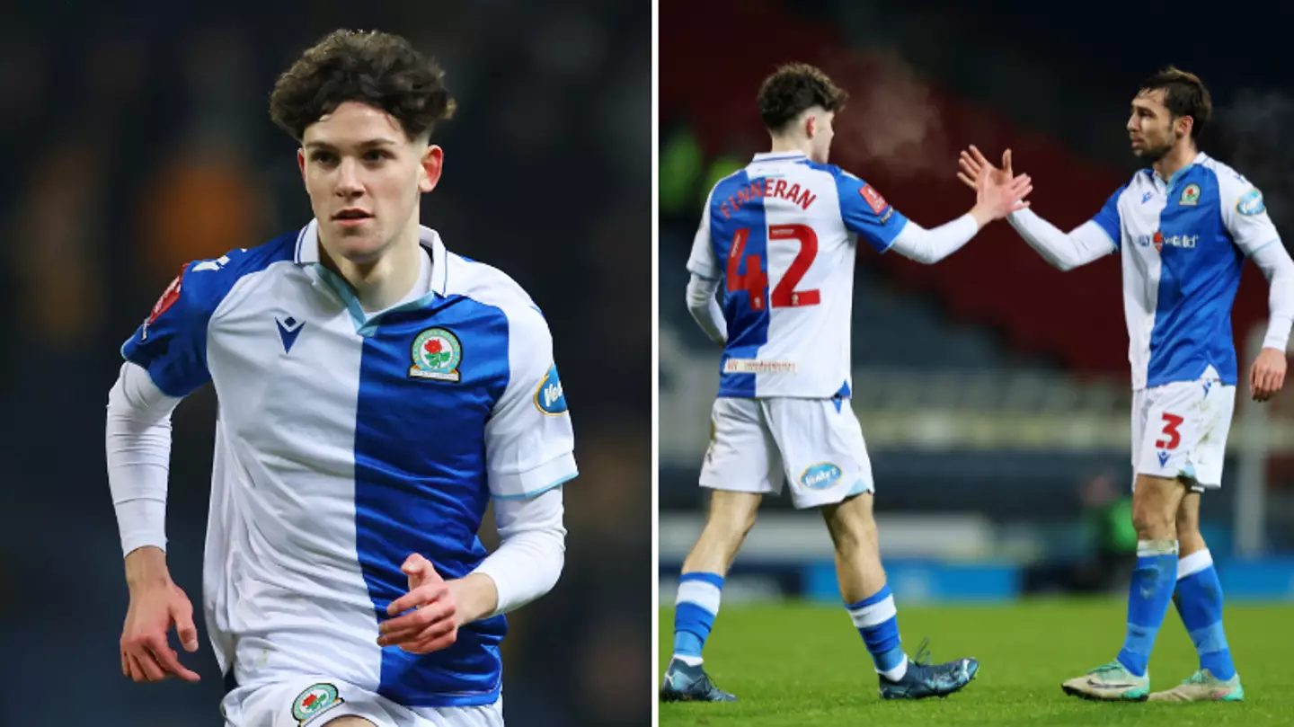 Blackburn gave 15-year-old debut in FA Cup, he wasn't allowed to wear a sponsor on his shirt