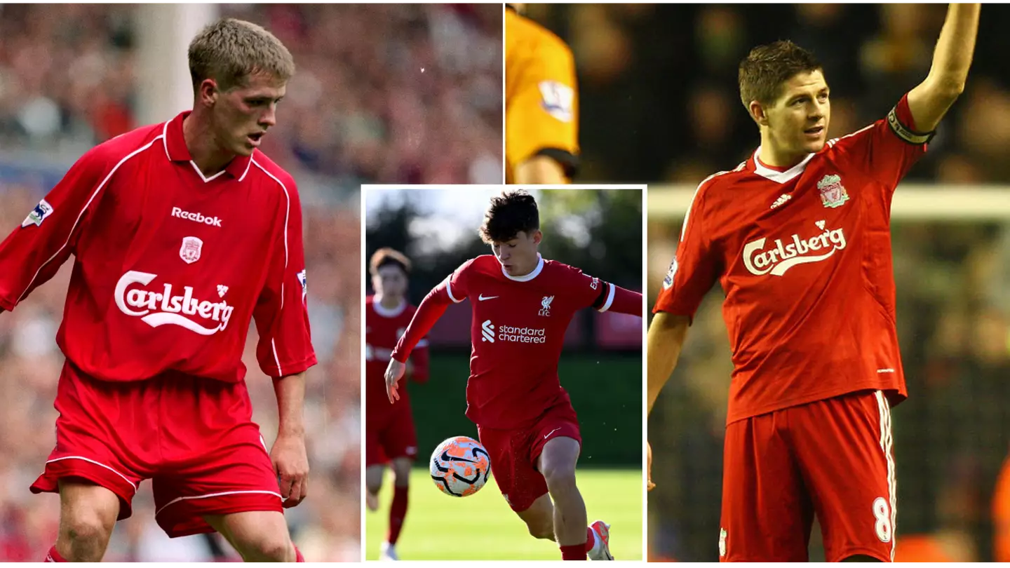 Liverpool's Europa League starlet has Dad who played alongside Steven Gerrard and Michael Owen