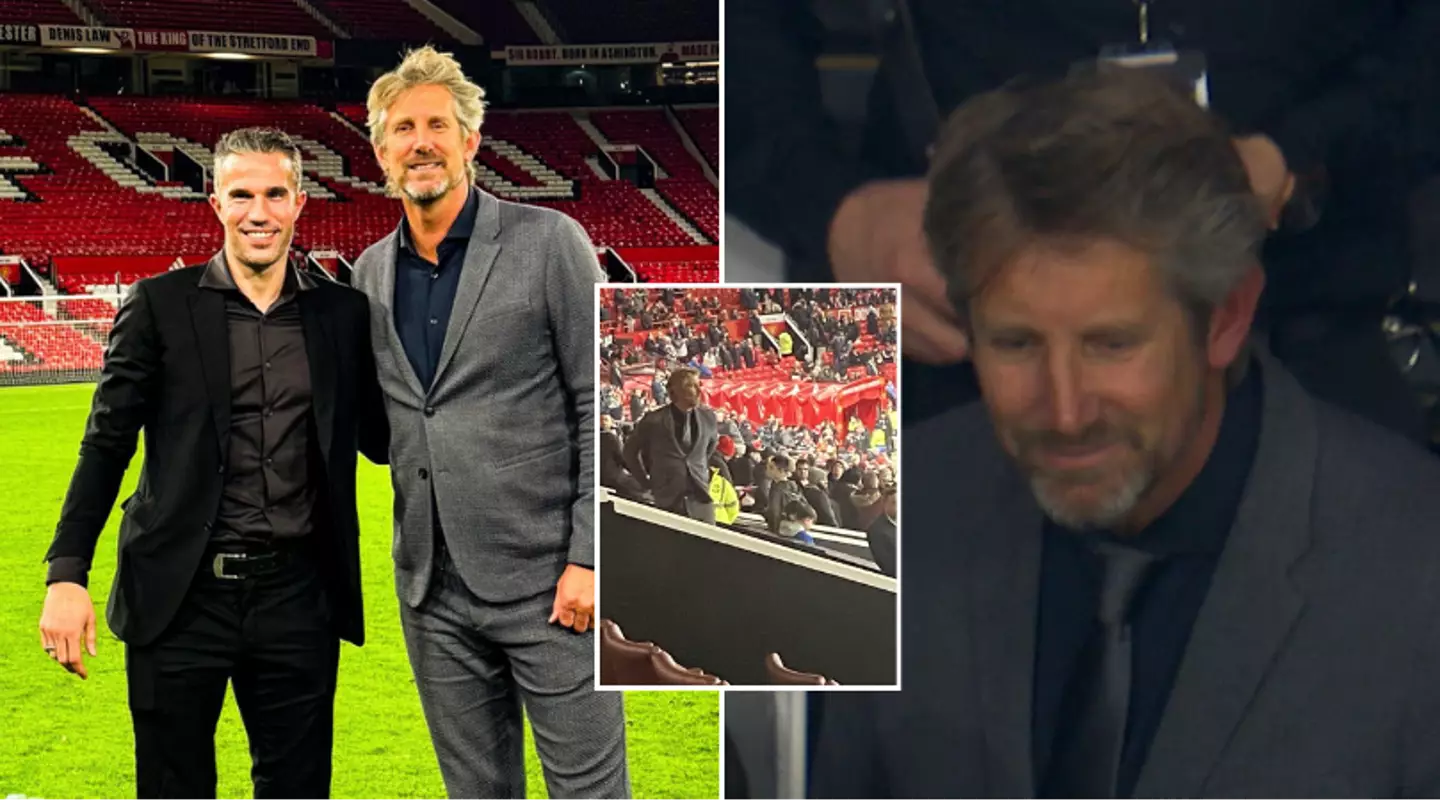 Robin van Persie and Edwin van der Sar were back at Old Trafford last night following partial takeover