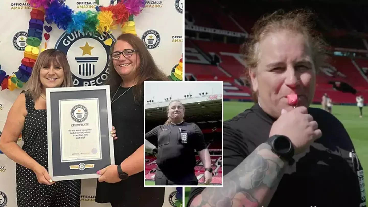 First transgender referee 'honoured' by Guinness World Records inclusion