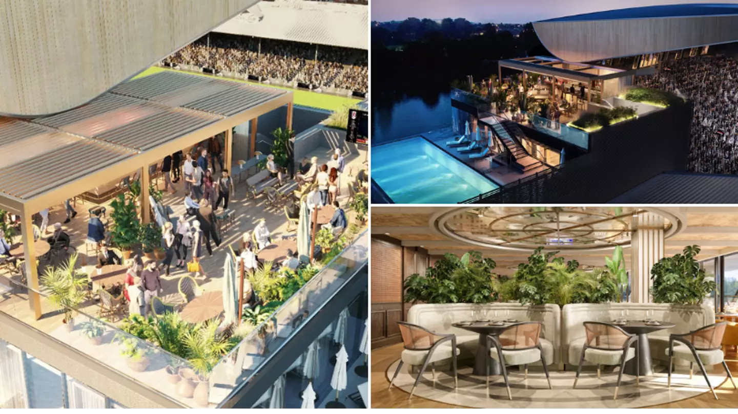 Fulham unveil luxury VIP hospitality area featuring swimming pool and rooftop bar