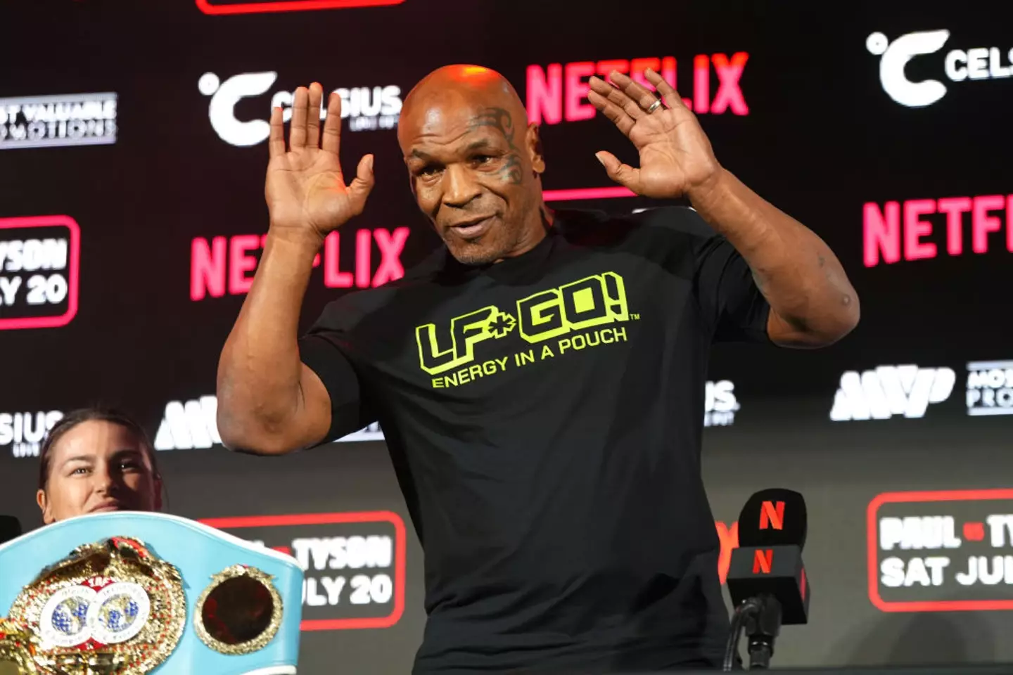 Tyson is currently unable to train (Image: Getty)