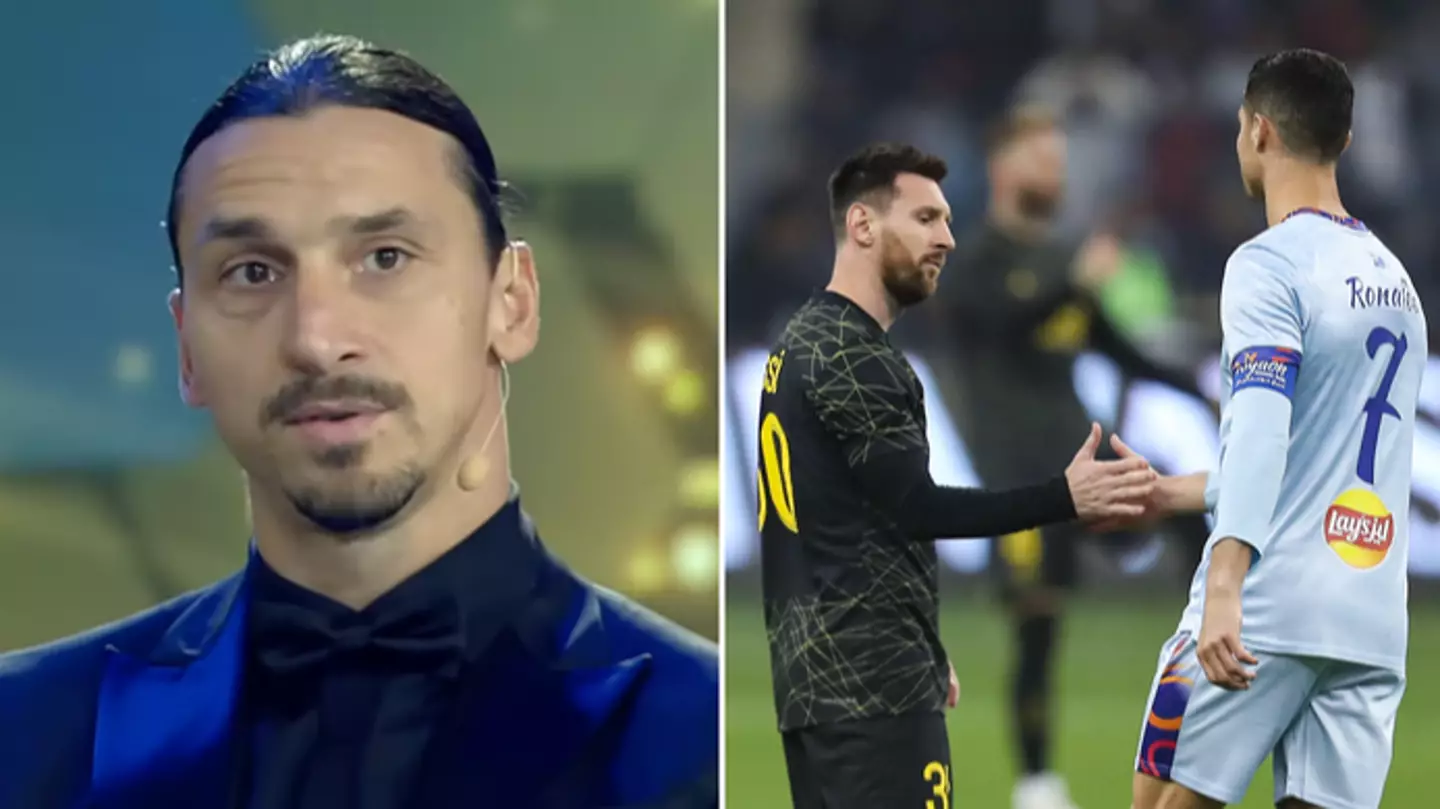 Zlatan Ibrahimovic gave hugely controversial answer to the Lionel Messi ...