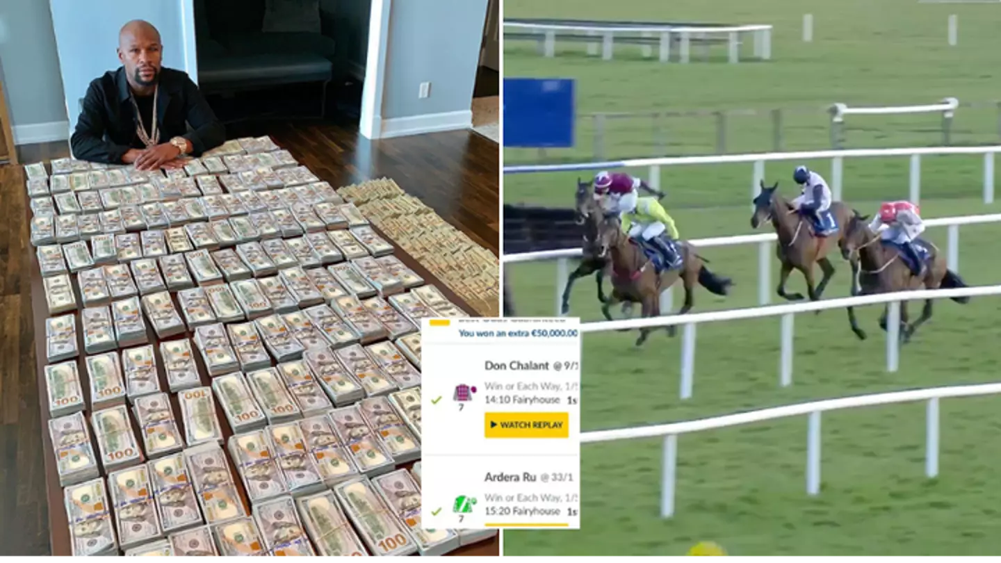 Punter wins one of the 'biggest payouts ever' from just £35 after extraordinary bet