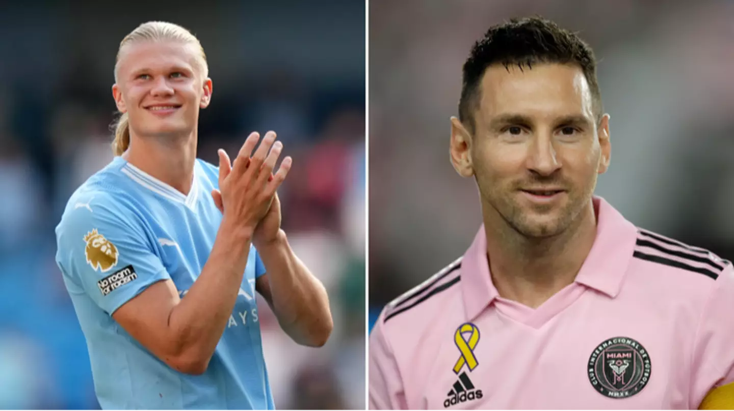 Erling Haaland can earn extraordinary Man City bonus this month but Lionel Messi could prevent it