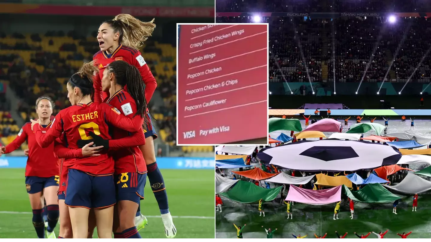 "It's a joke" - Furious football fan shares food prices at Women's World Cup