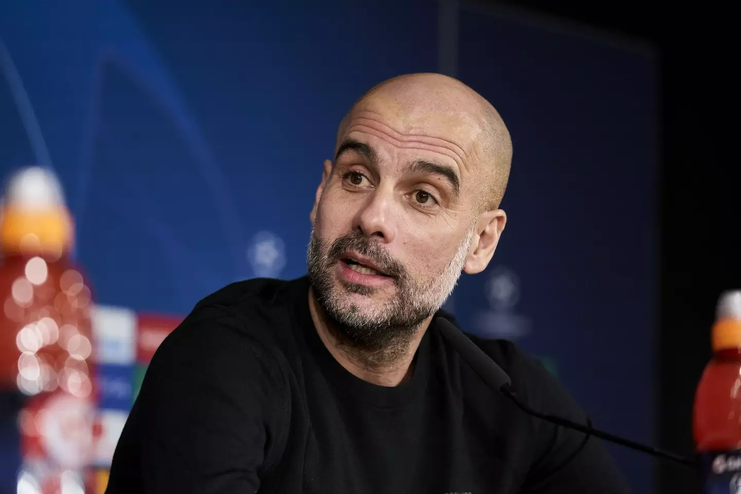 Pep Guardiola will face the media on Tuesday (Sipa US / Alamy)
