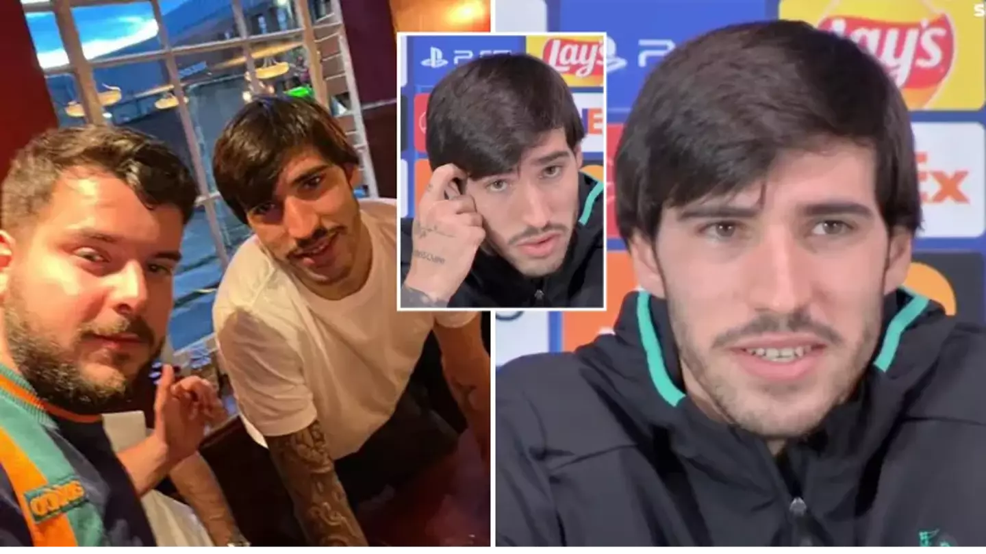 Sandro Tonali finally breaks silence on “special” visit to Wetherspoons
