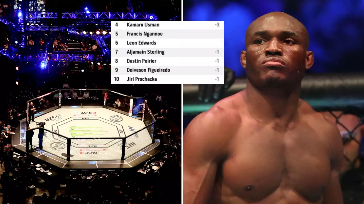 There's officially a new UFC pound-for-pound king after Kamaru Usman's brutal defeat to Leon Edwards