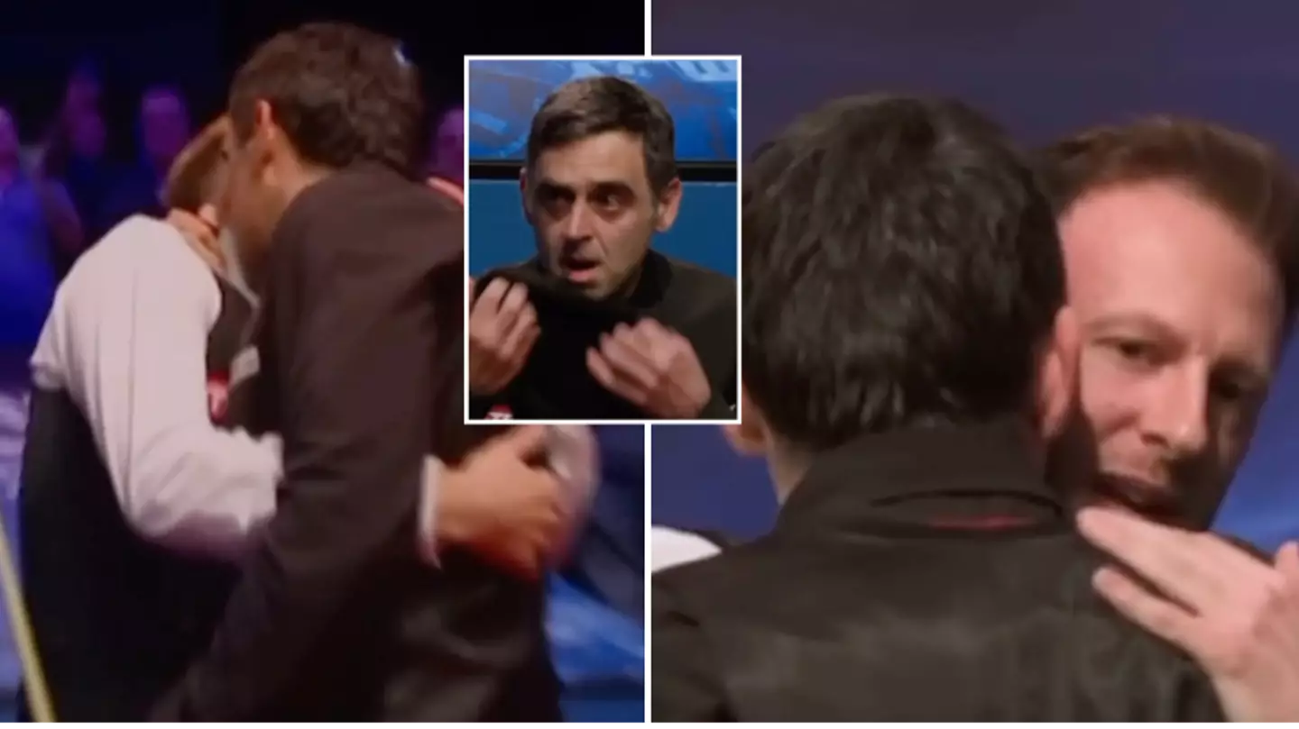 Fans blown away after hearing what Ronnie O'Sullivan and Judd Trump said to each other after World Championship final in 2022