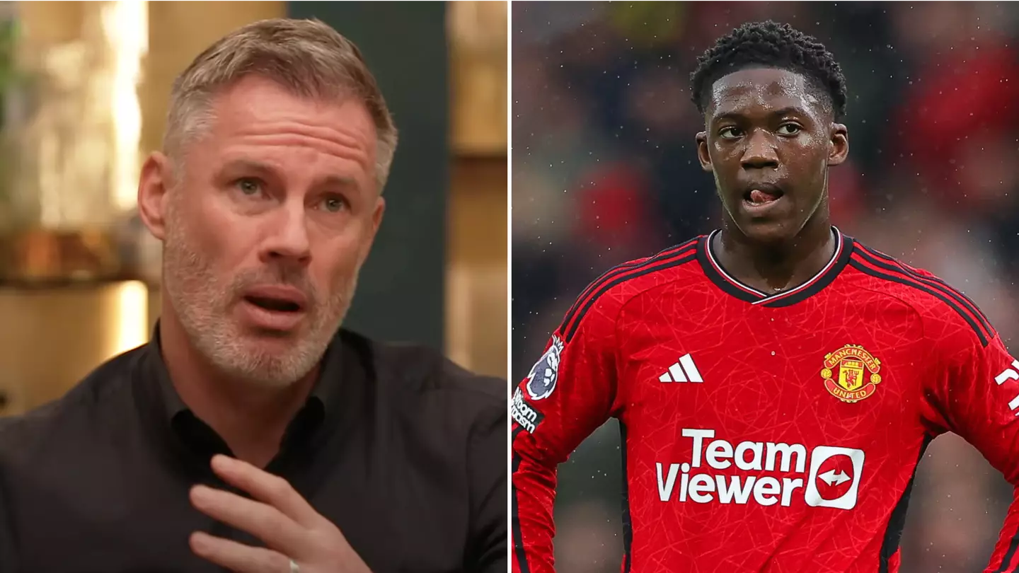 Jamie Carragher highlights worrying thing about Kobbie Mainoo he spotted just 20 seconds into Man Utd match