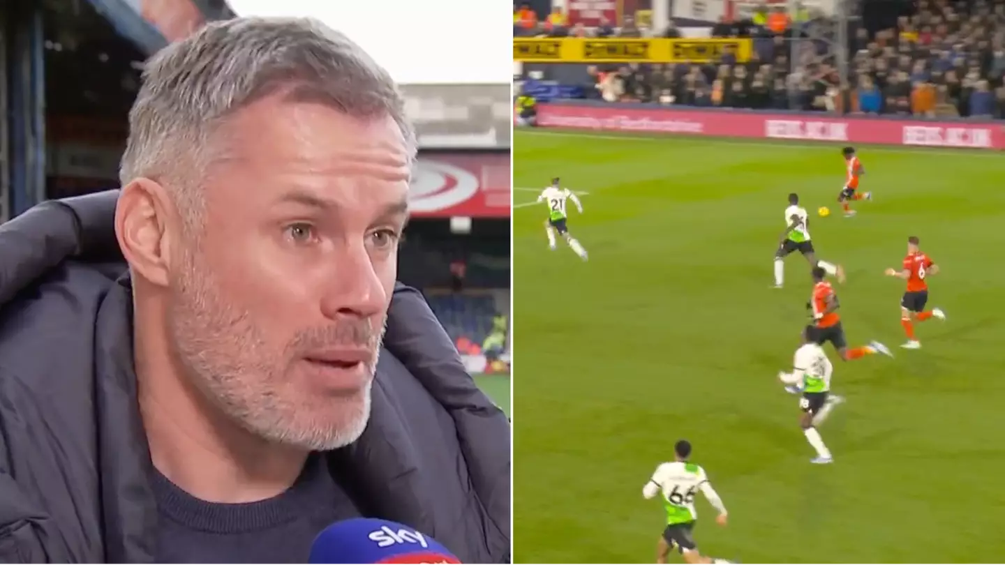 "This is wrong" - Jamie Carragher was fuming with Premier League rule in Luton vs Liverpool