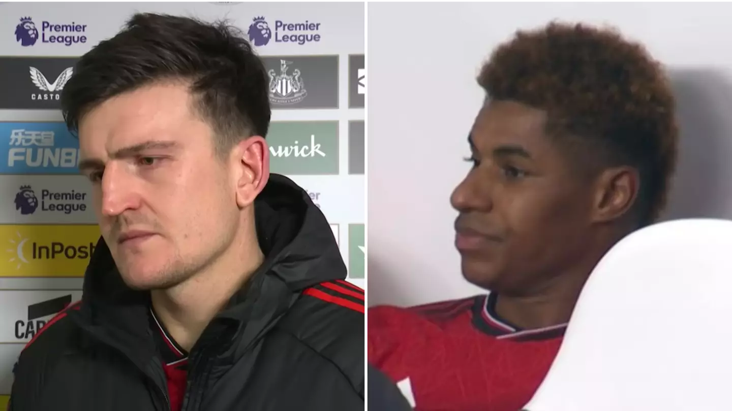 Harry Maguire's comments on Marcus Rashford's form are telling after Newcastle defeat