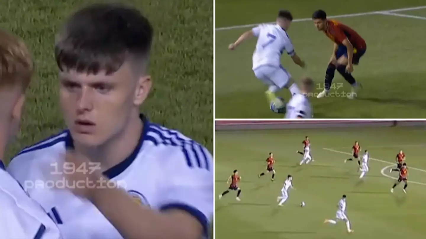Ben Doak compilation vs Spain is going viral, Liverpool have a player on their hands