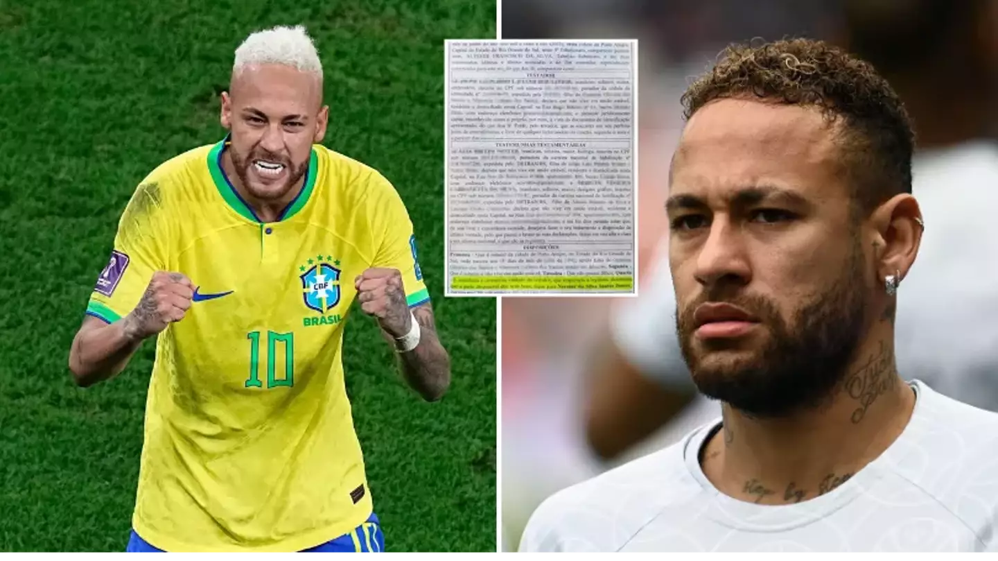 Fan leaves everything he owns to Neymar in his will