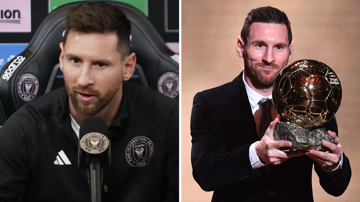 Lionel Messi no longer concerned about the Ballon d'Or, his opinion has completely changed