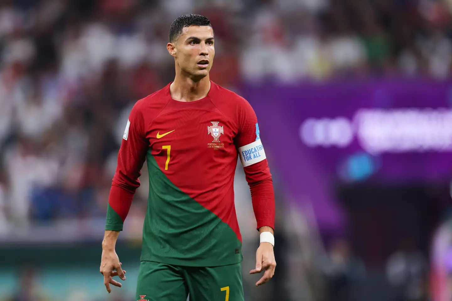 Ronaldo was last in action during the World Cup, helping Portugal to the quarter-finals. (Image