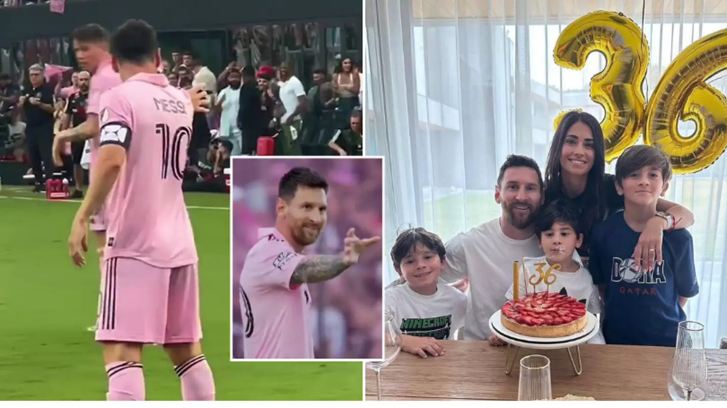 Lionel Messi's wife confirms meaning behind celebration against Atlanta, it's so wholesome