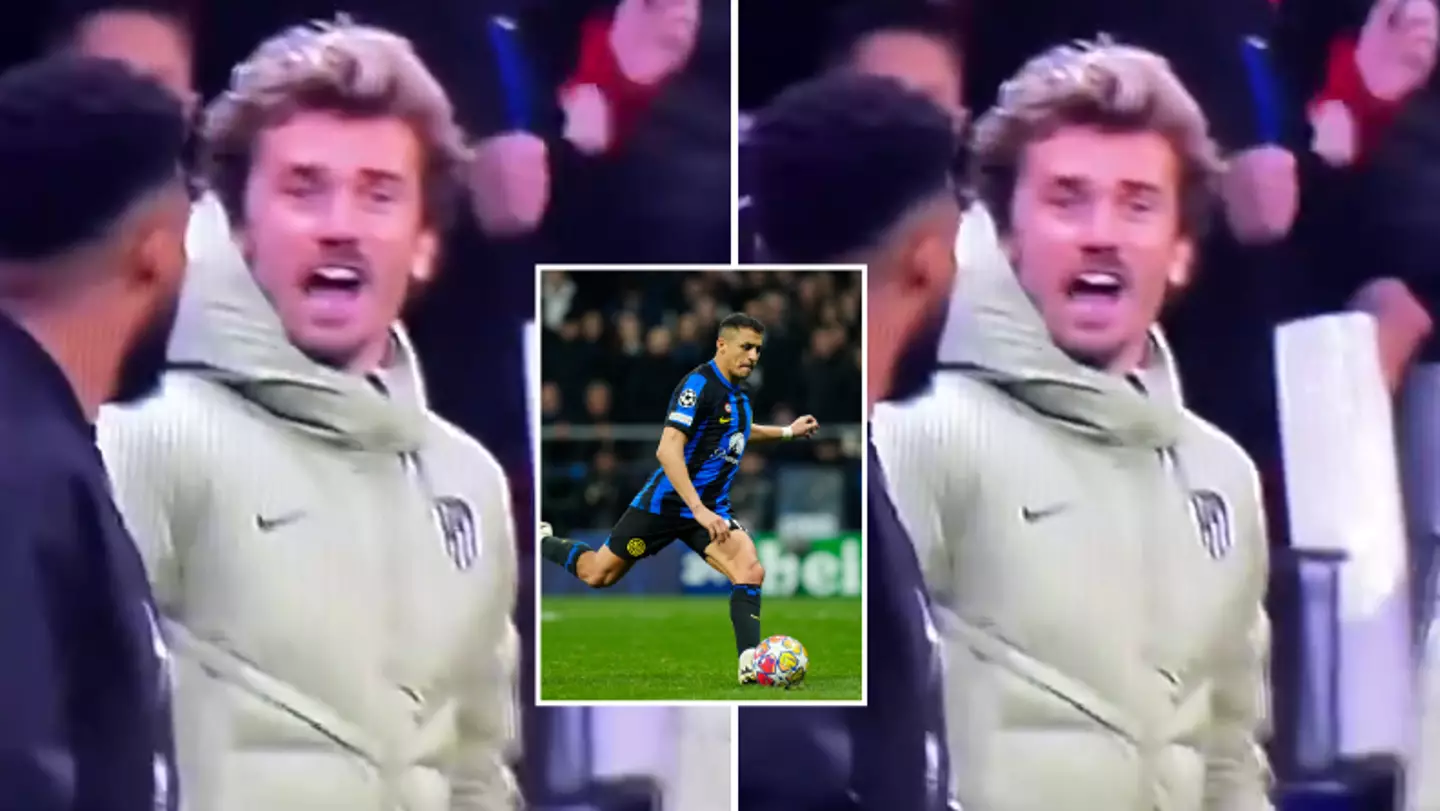 Antoine Griezmann aimed X-rated insult at Alexis Sanchez after penalty miss in Atletico Madrid vs Inter Milan
