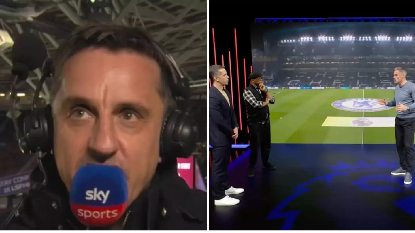 Gary Neville makes complaint about pre-match coverage of Chelsea vs. Newcastle and calls it 'offensive'