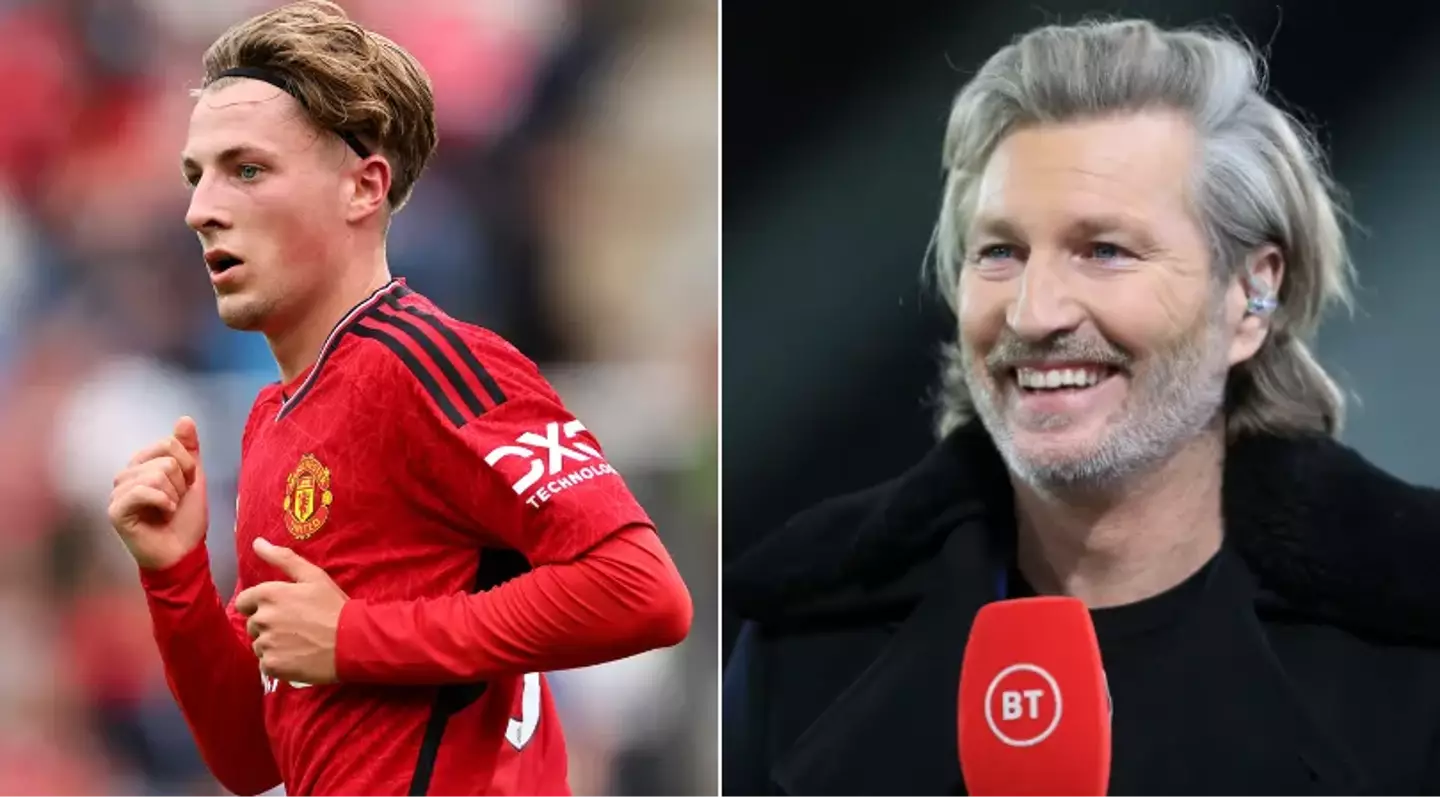 Robbie Savage shares heartfelt message to son Charlie after his Man Utd exit
