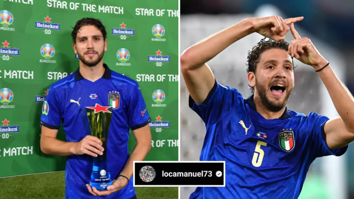Manuel Locatelli posts cryptic response to being brutally left out of Italy's Euro 2024 squad