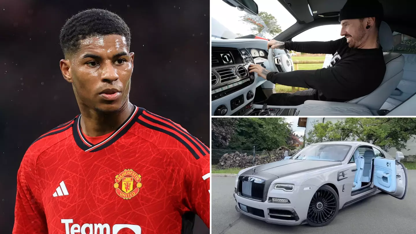 What Marcus Rashford did after video of man who bought his wrecked Rolls Royce went viral