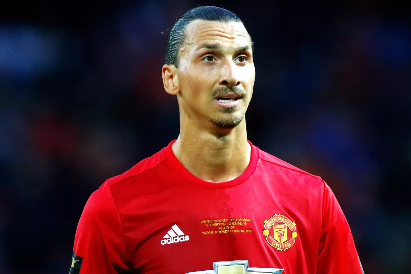 Zlatan Ibrahimovic playing for Manchester United in 2016. (Image: Alamy)