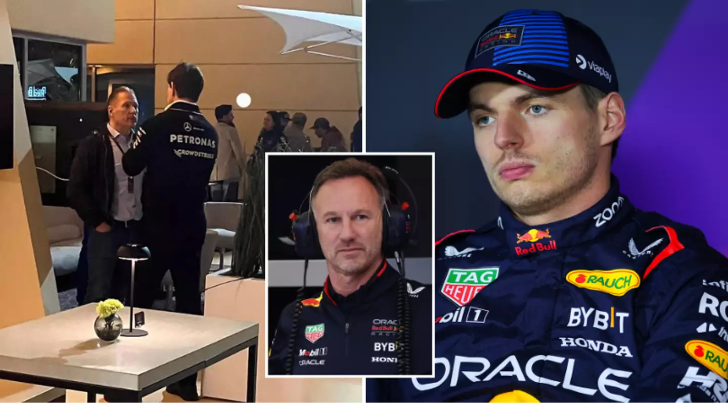 Max Verstappen 'could leave' Red Bull after meeting with Toto Wolff spotted