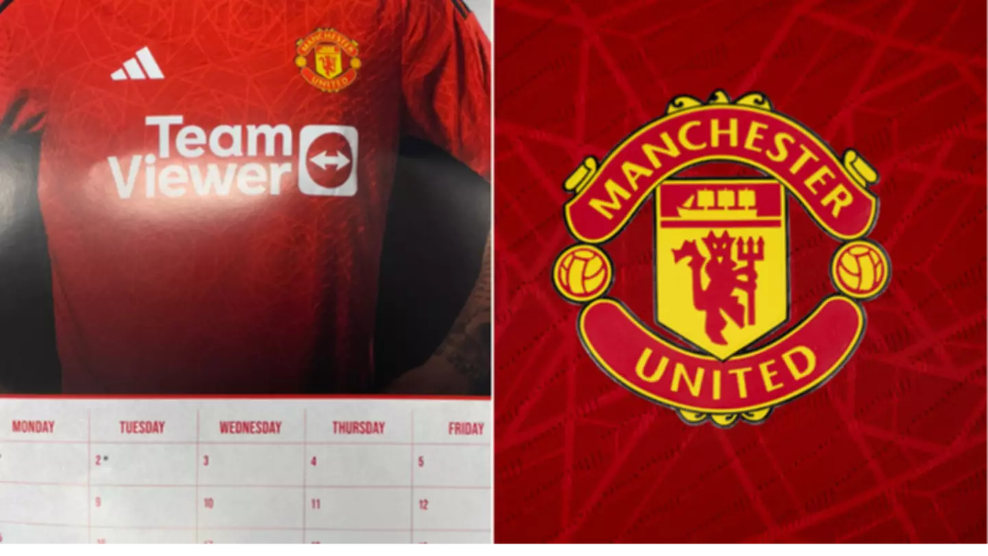 Fans surprised after seeing who January's cover star is on Man Utd's official 2024 calendar