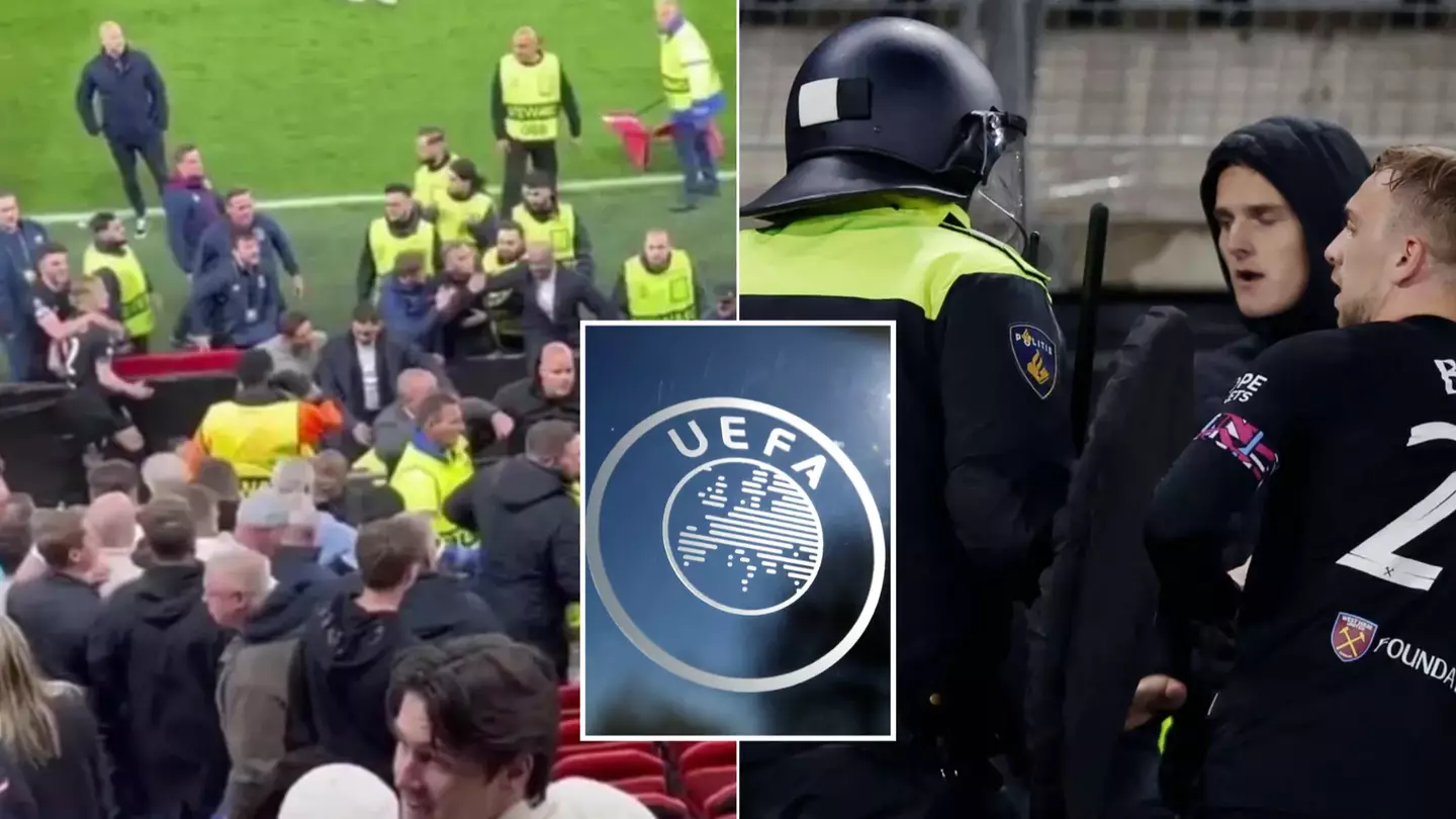 West Ham players could face UEFA charge after defending family members from AZ Alkmaar thugs